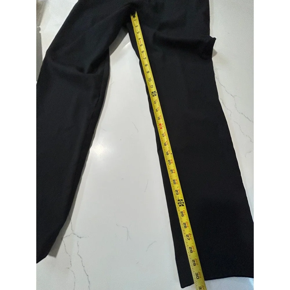Banana Republic Mens Tailored Slim‎ Fit Black 100% Wool Dress Pants 31x30 Office
